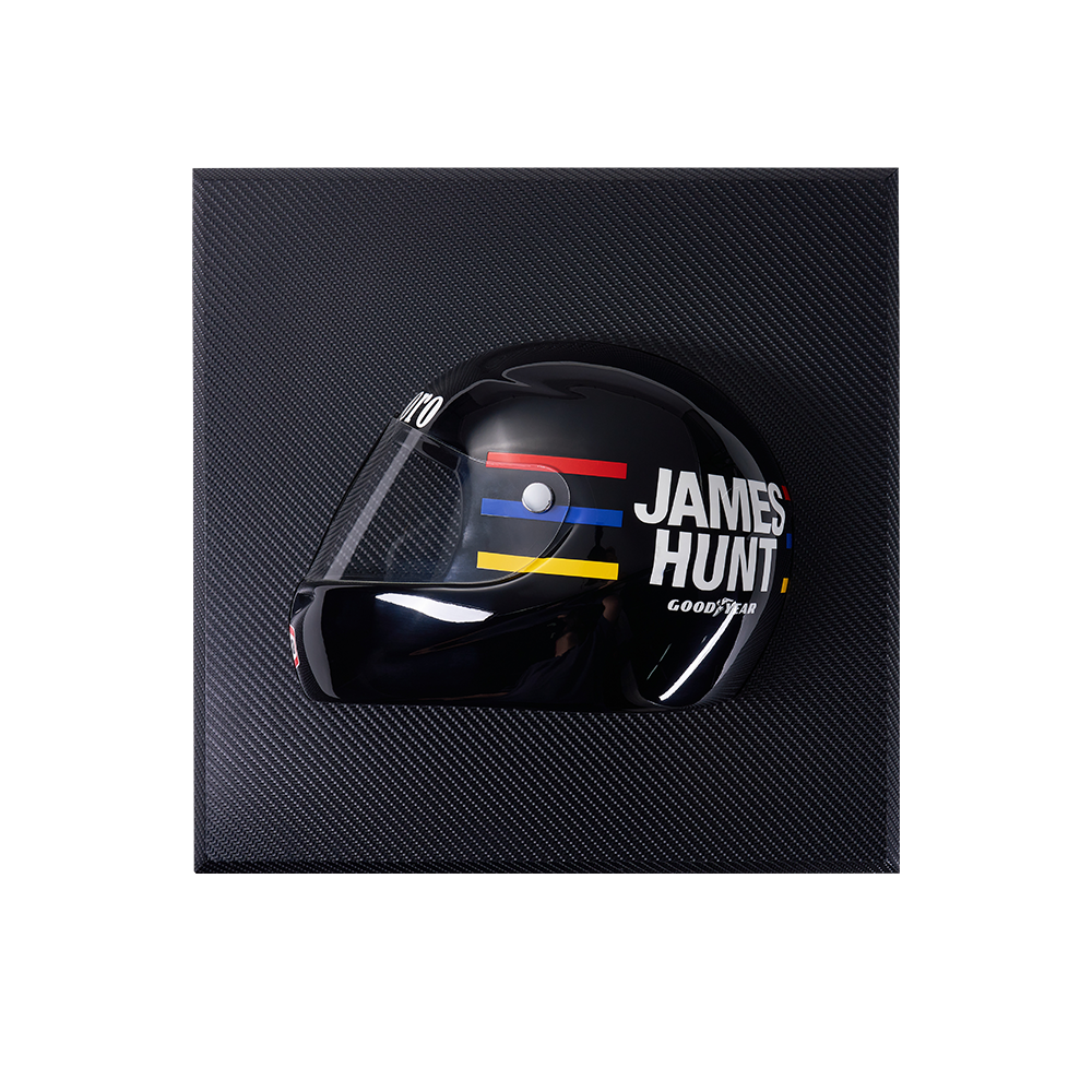 Framed Helmet James Hunt