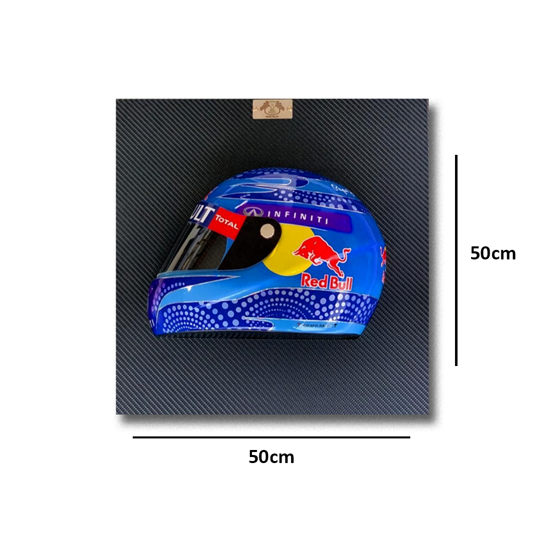 Framed Helmet Sebastian Vettel