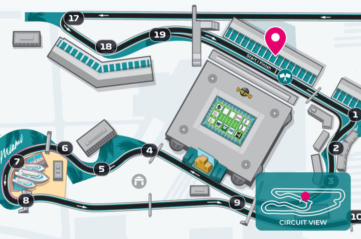 Start / Finish Grandstand