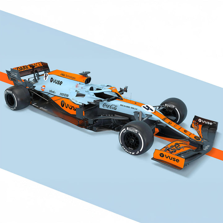 MC23 Tribute - 2021 Monaco Gulf Design Size 1:2