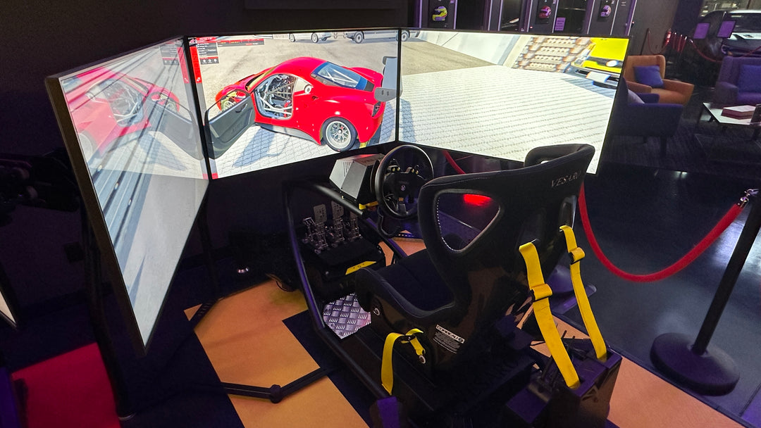 GT-4D Motion Simulator Session