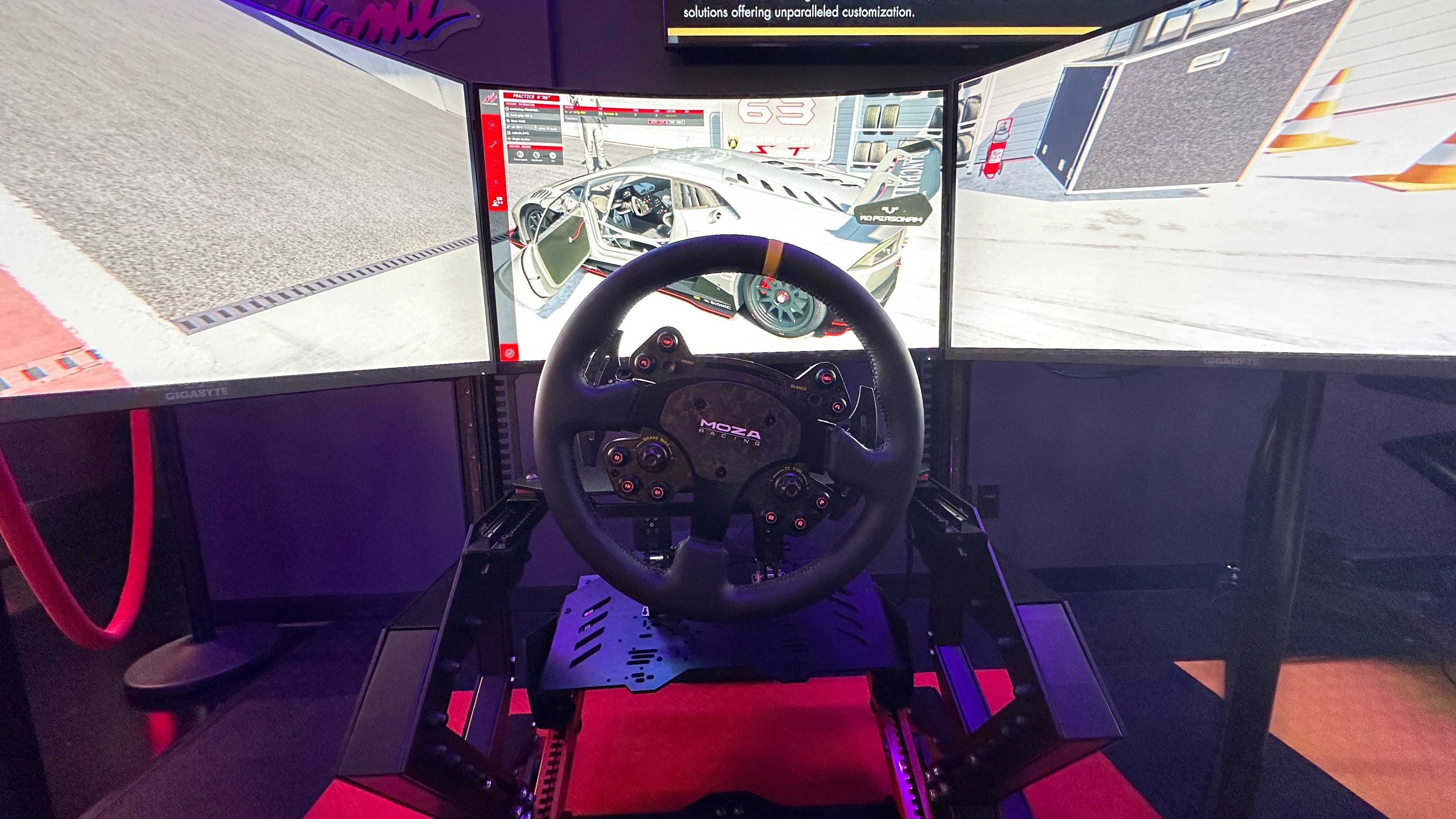 GT Static Simulator Session – Pantheon Garage