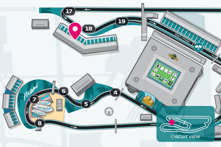 Turn 18 Grandstand