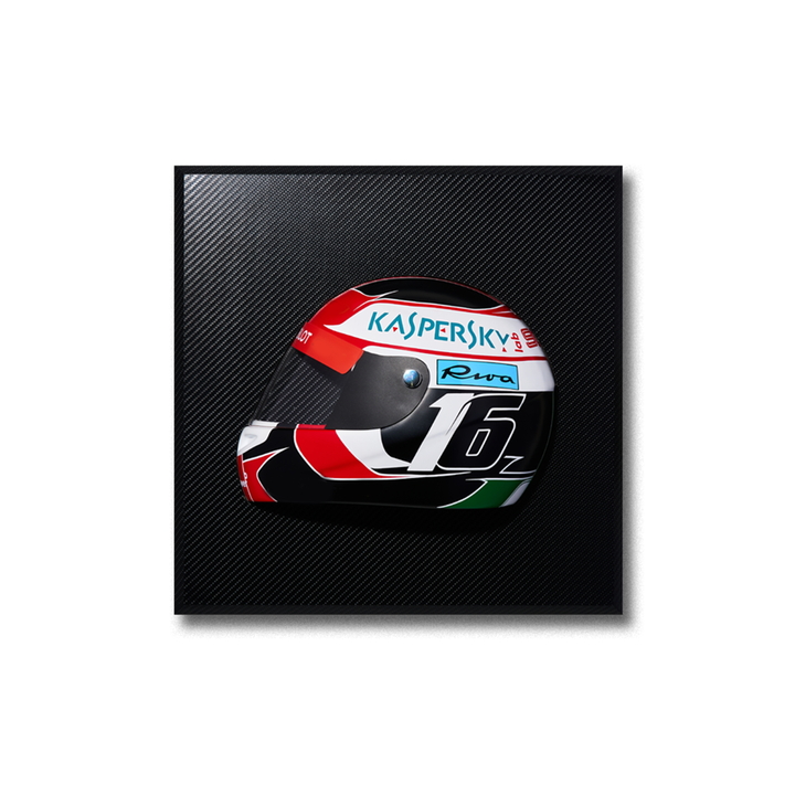 Framed Helmet Charles Leclerc SF90