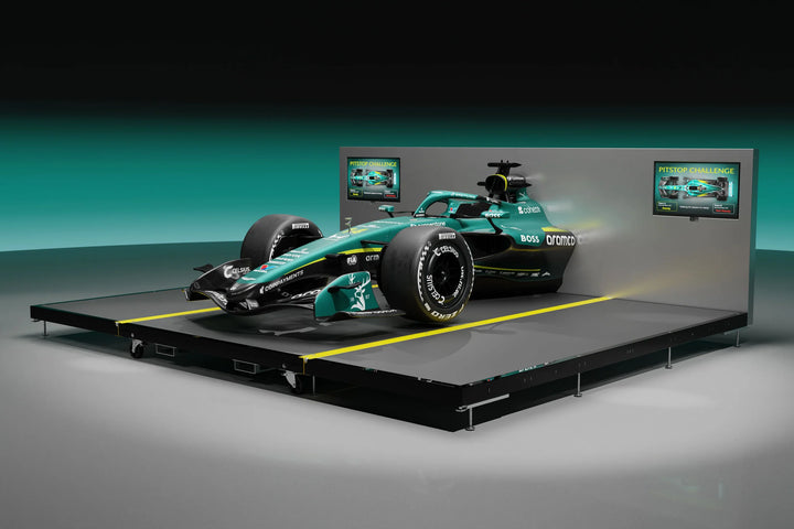2026 Aston Martin Aramco F1 ® Team Pit Stop Rig