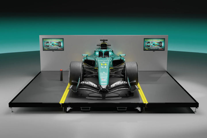 2026 Aston Martin Aramco F1 ® Team Pit Stop Rig