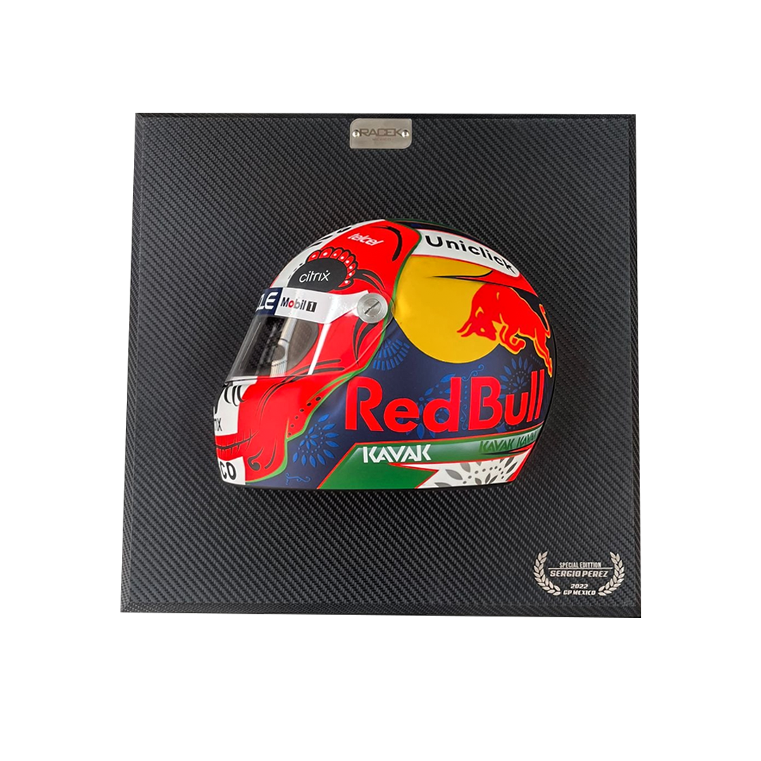 Framed Helmet Sergio Perez Mexico 2022